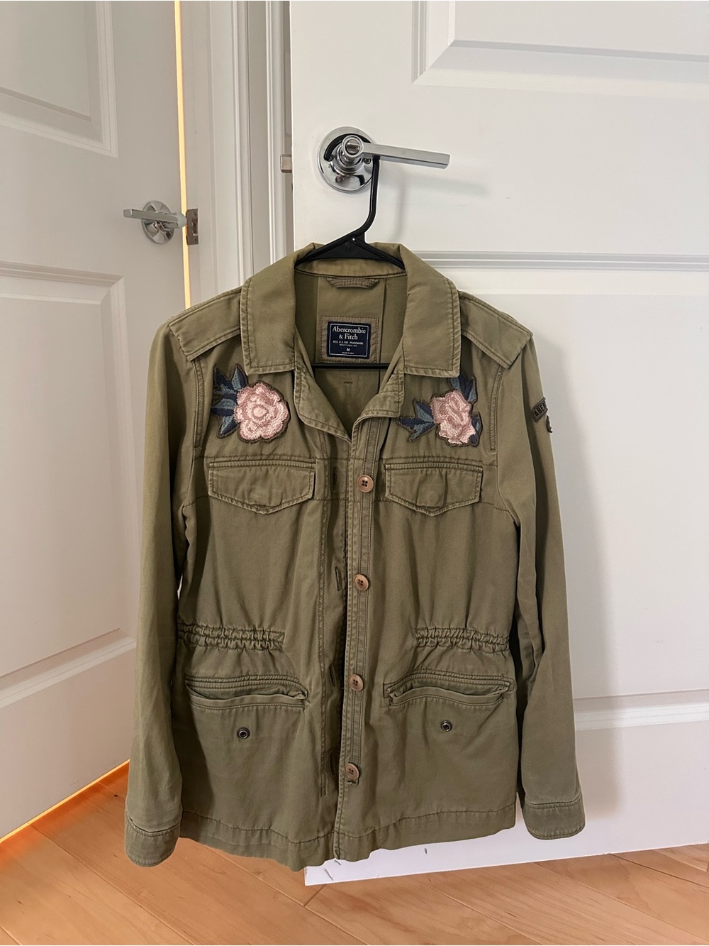 Abercrombie & Fitch Size M - Military Floral Jacket